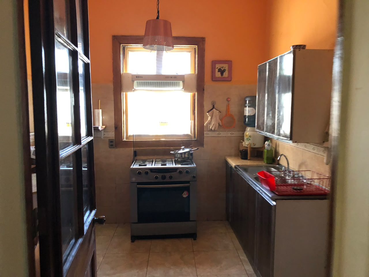 Antigua cocina familiar de Casa Vallereggia