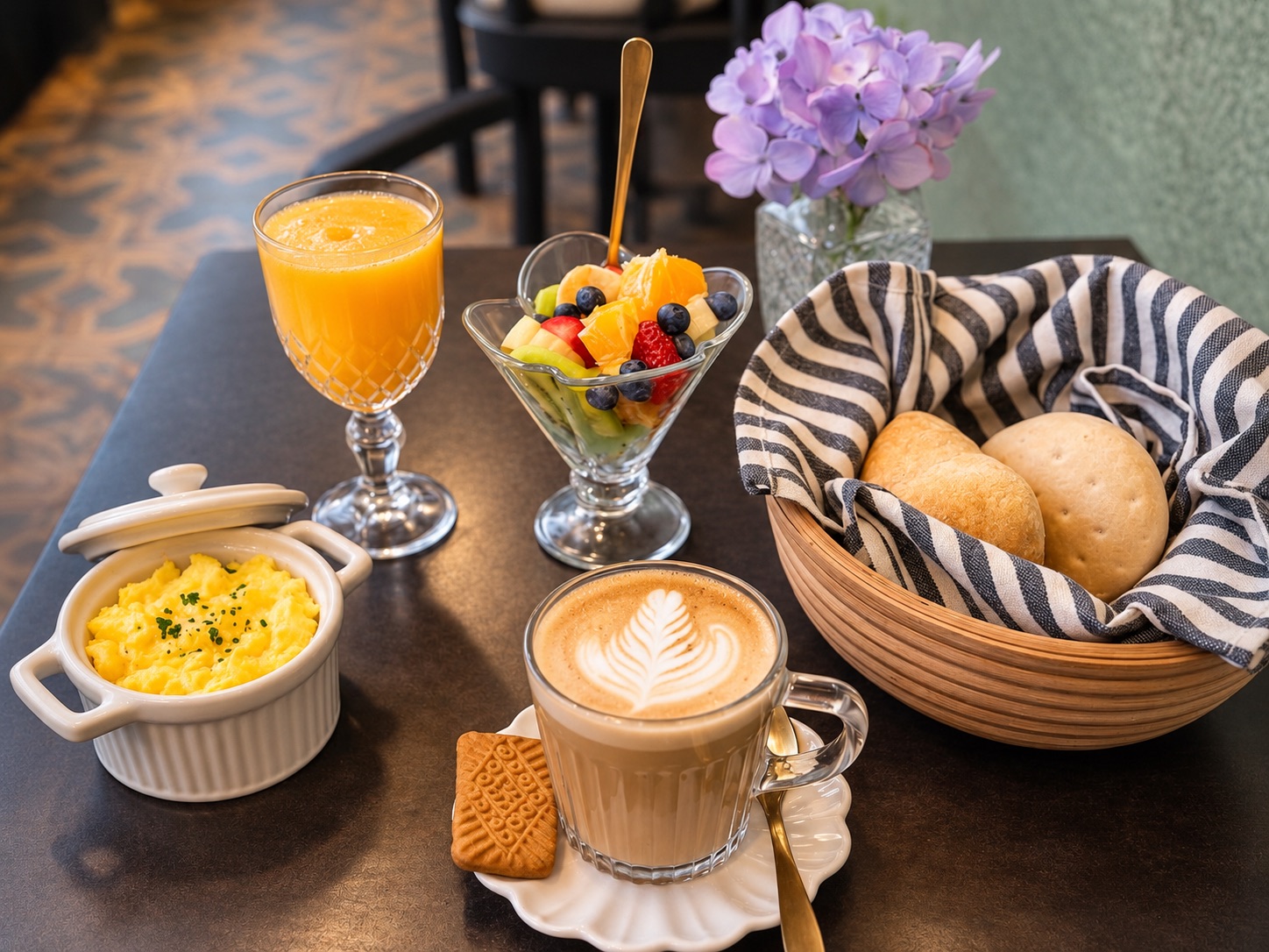 Desayunos en Caffè La Nonna